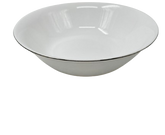 Lve Bol Opal Oval Margini Argintii 22.5cm Lcw90-s 2--7 3/set 18/bax